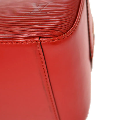 Louis Vuitton Sablons Epi Leather, Red, Leather, Handbag