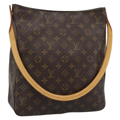 Louis Vuitton Looping Monogram Canvas, Brown, Canvas, Handbag