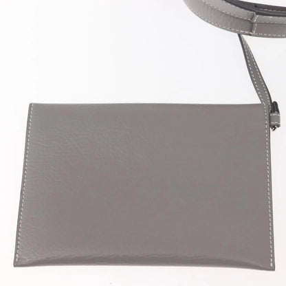 Stella McCartney Alter Tote Leather, Gray, Leather, Tote Bag