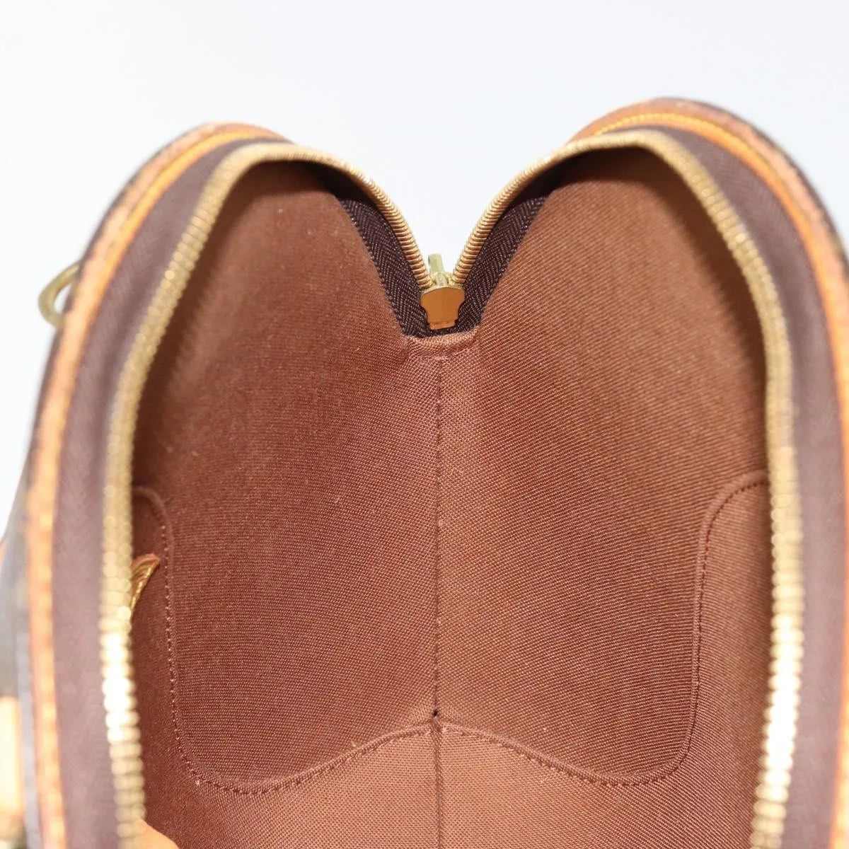 Louis Vuitton Ellipse Monogram, Brown, Canvas, Handbag