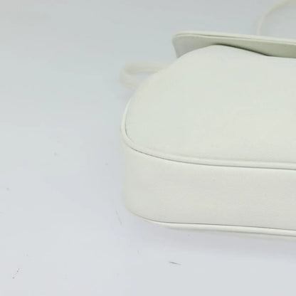 Givenchy Vintage 4G Leather, White, Leather, Shoulder Bag