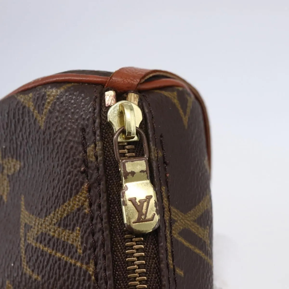 Louis Vuitton Papillon Pochette Monogram Canvas, Brown, Canvas, Clutch