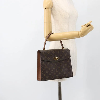 Louis Vuitton Malesherbes Monogram Canvas, Brown, Canvas, Handbag