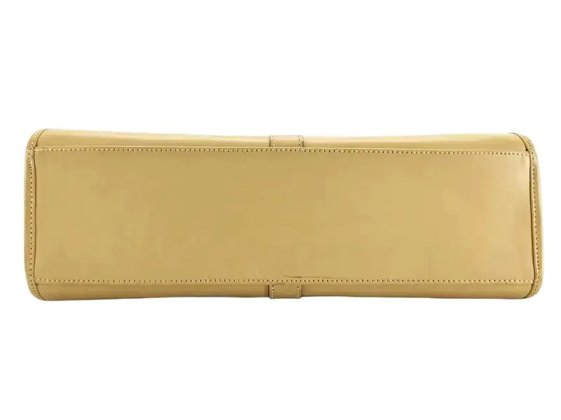 Gucci Vintage Jackie Leather, Beige, Leather, Handbag