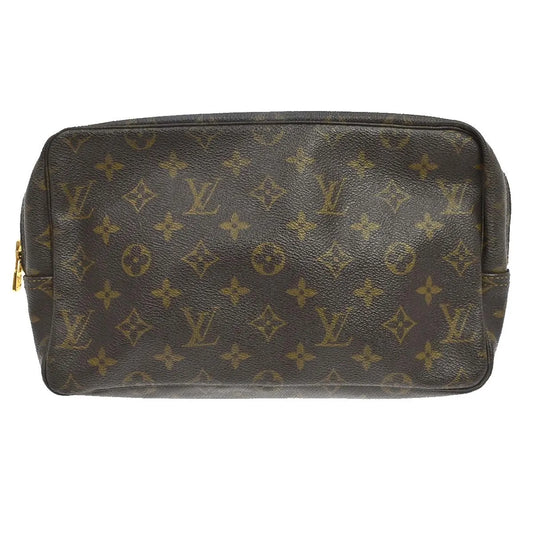 Louis Vuitton Trousse Toilette Monogram Canvas, Brown, Canvas, Clutch