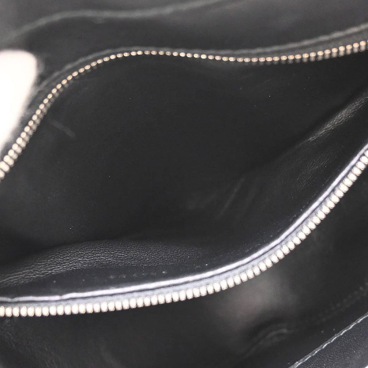 Balenciaga Triangle Leather, Silver, Leather, Handbag