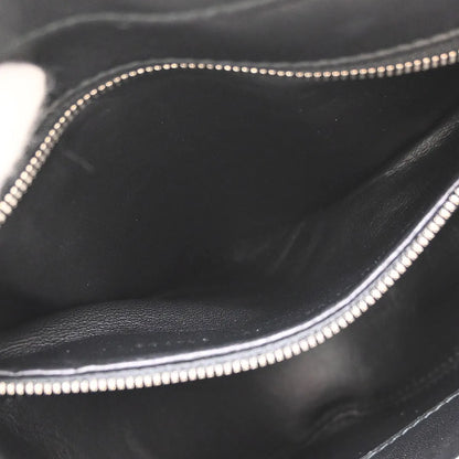 Balenciaga Triangle Leather, Silver, Leather, Handbag