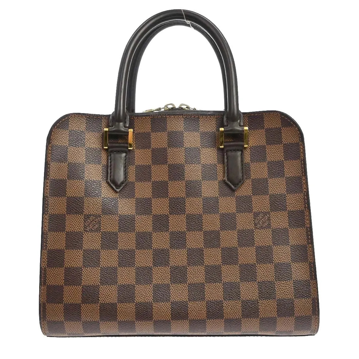 Louis Vuitton Triana Damier, Brown, Canvas, Handbag