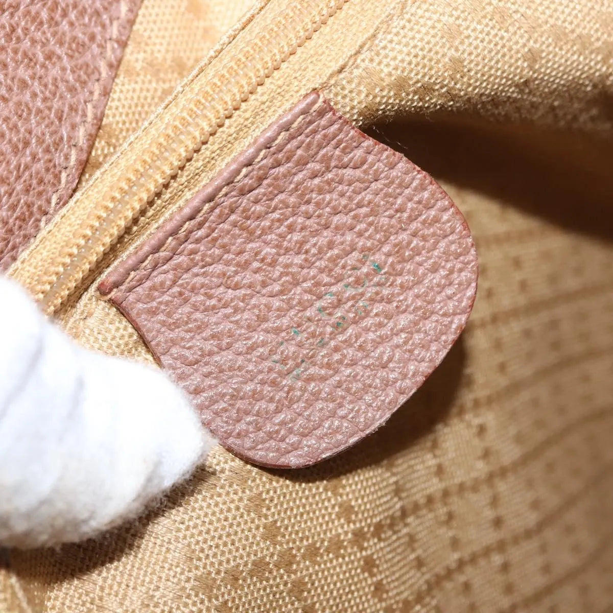 Gucci Vintage Bamboo Suede, Brown, Suede, Backpack