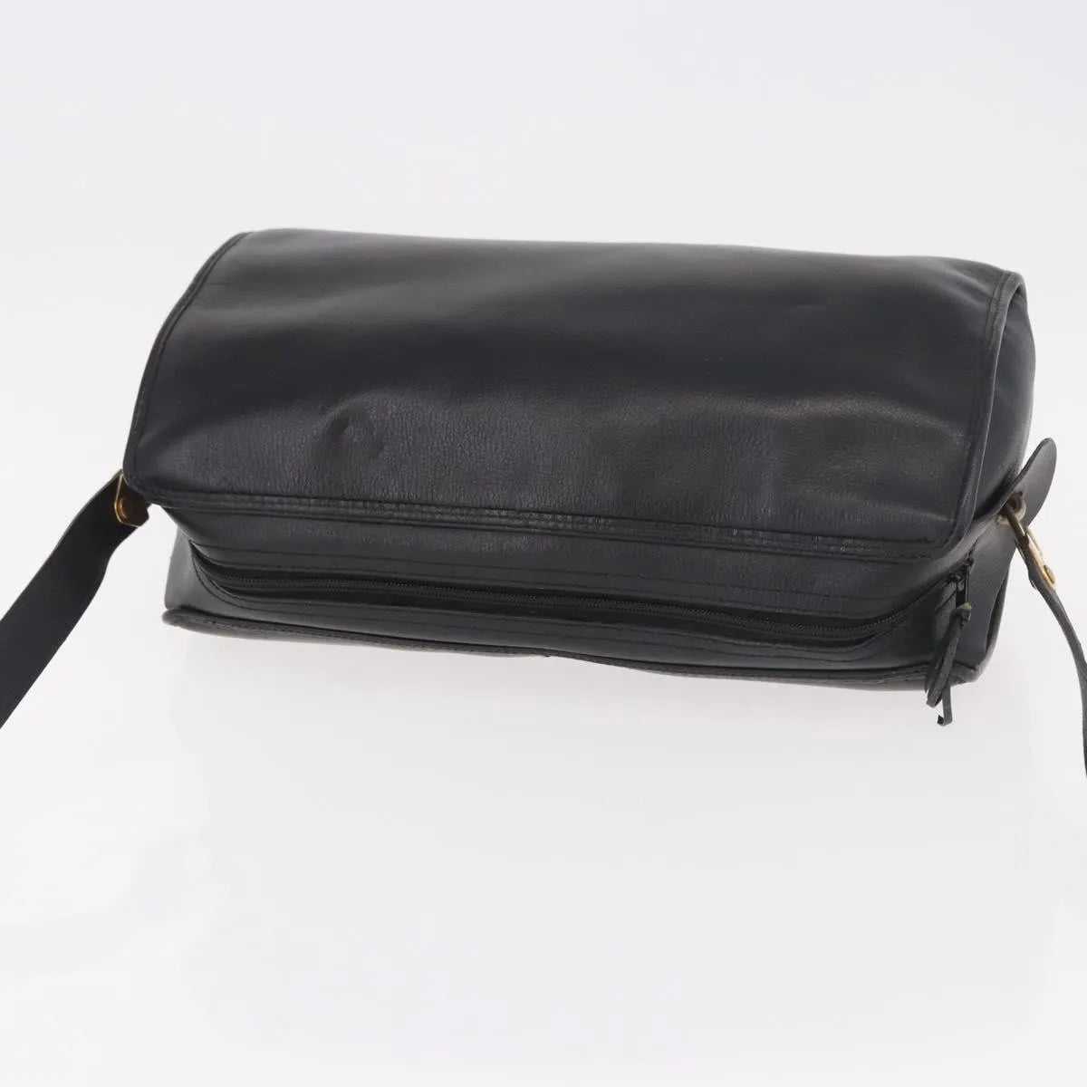 Christian Dior Vintage Leather, Black, Leather, Shoulder Bag