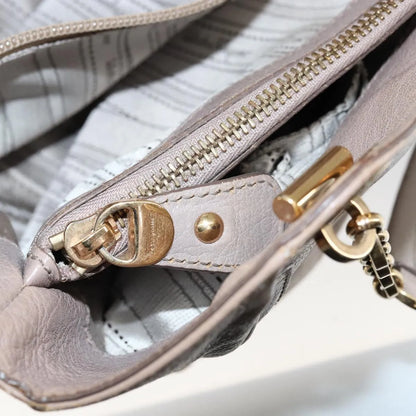 Salvatore Ferragamo Gancini Leather, Pink, Leather, Handbag