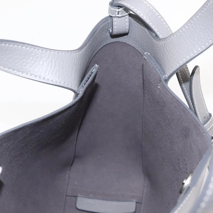 Stella McCartney Alter Tote Leather, Gray, Leather, Tote Bag