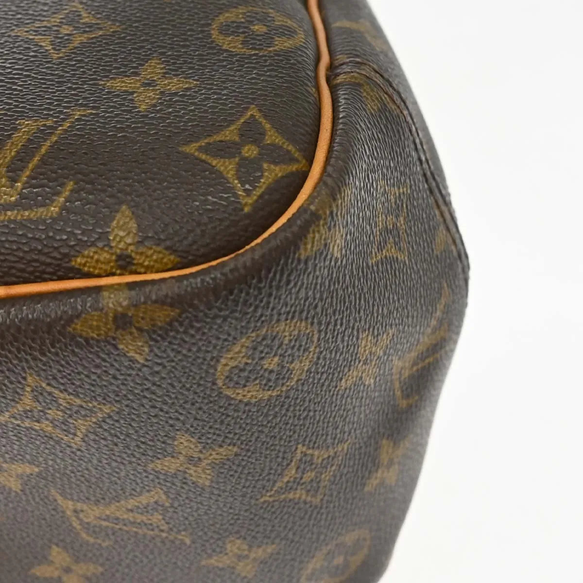 Louis Vuitton Deauville Monogram Canvas, Brown, Canvas, Handbag