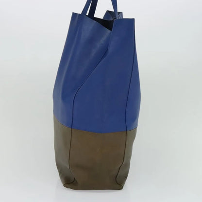 Celine Vertical Cabas Tote Leather, Multicolour, Leather, Tote Bag