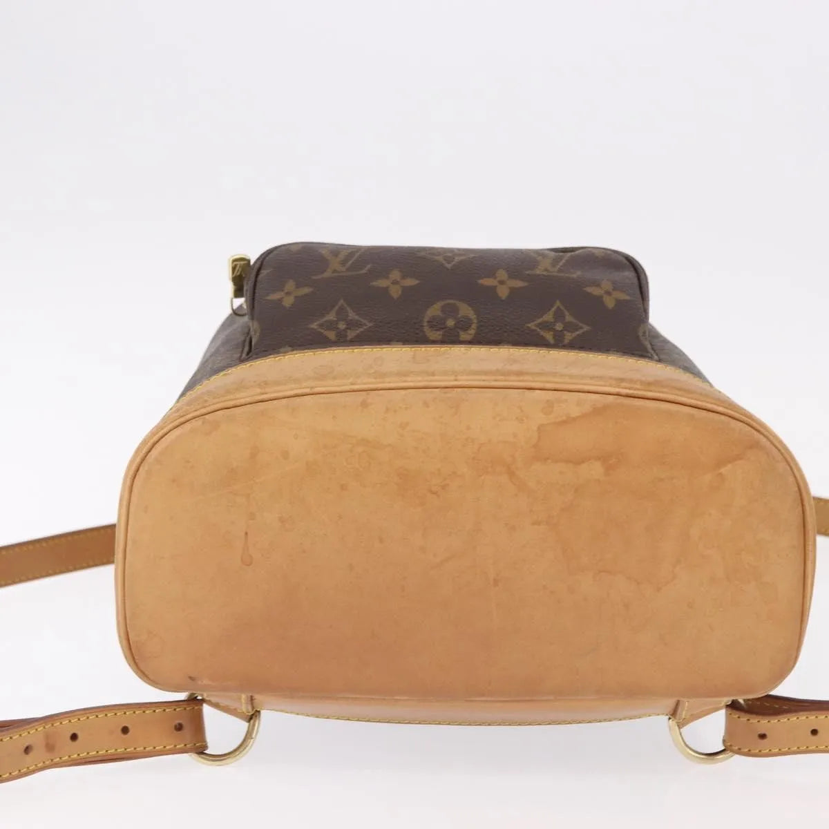 Louis Vuitton Montsouris Monogram, Brown, Canvas, Backpack