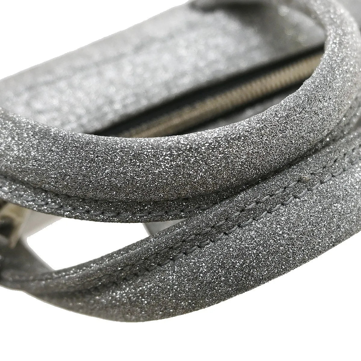 Balenciaga Triangle Leather, Silver, Leather, Handbag