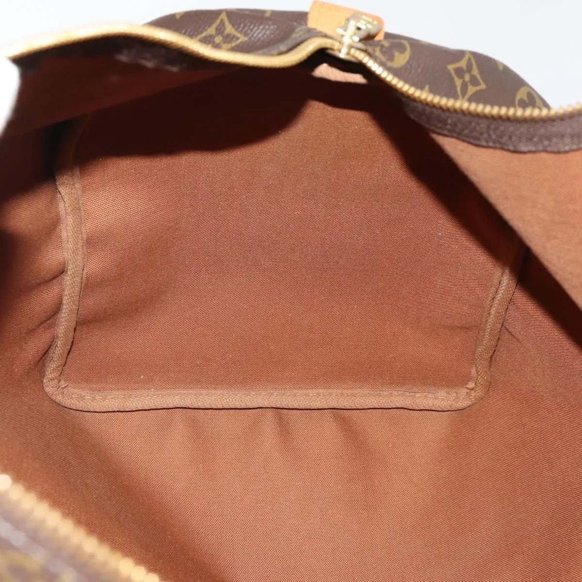 Louis Vuitton Keepall Monogram Canvas, Brown, Canvas, Travel Bag