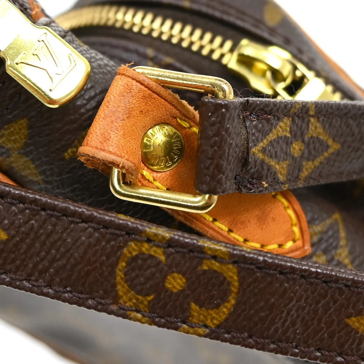 Louis Vuitton Amazone Monogram Canvas, Brown, Canvas, Shoulder Bag