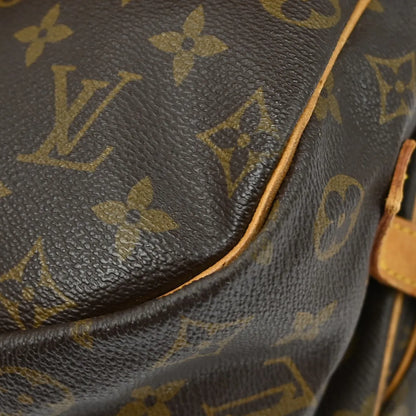 Louis Vuitton Saumur Monogram Canvas, Brown, Canvas, Shoulder Bag