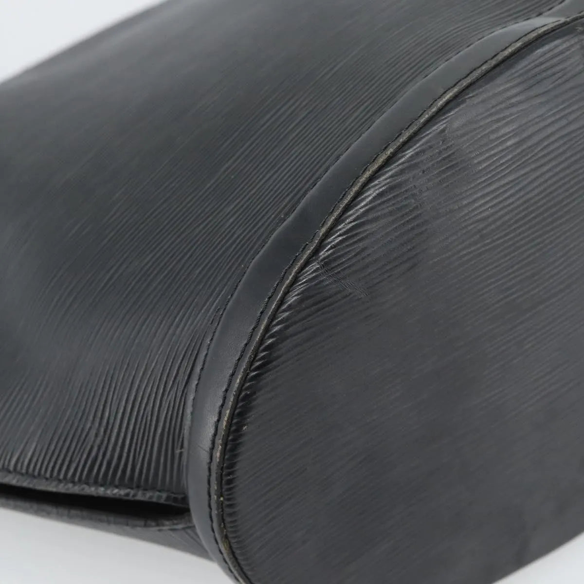 Louis Vuitton Saint Jacques Epi Leather, Black, Leather, Shoulder Bag