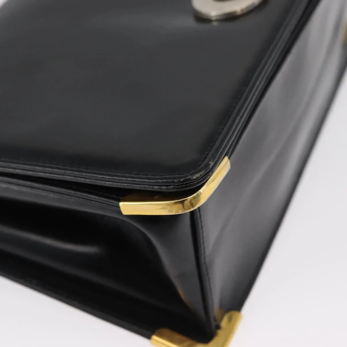 Christian Dior CD Shoulder bag Leather, Black, Calfskin, Shoulder Bag