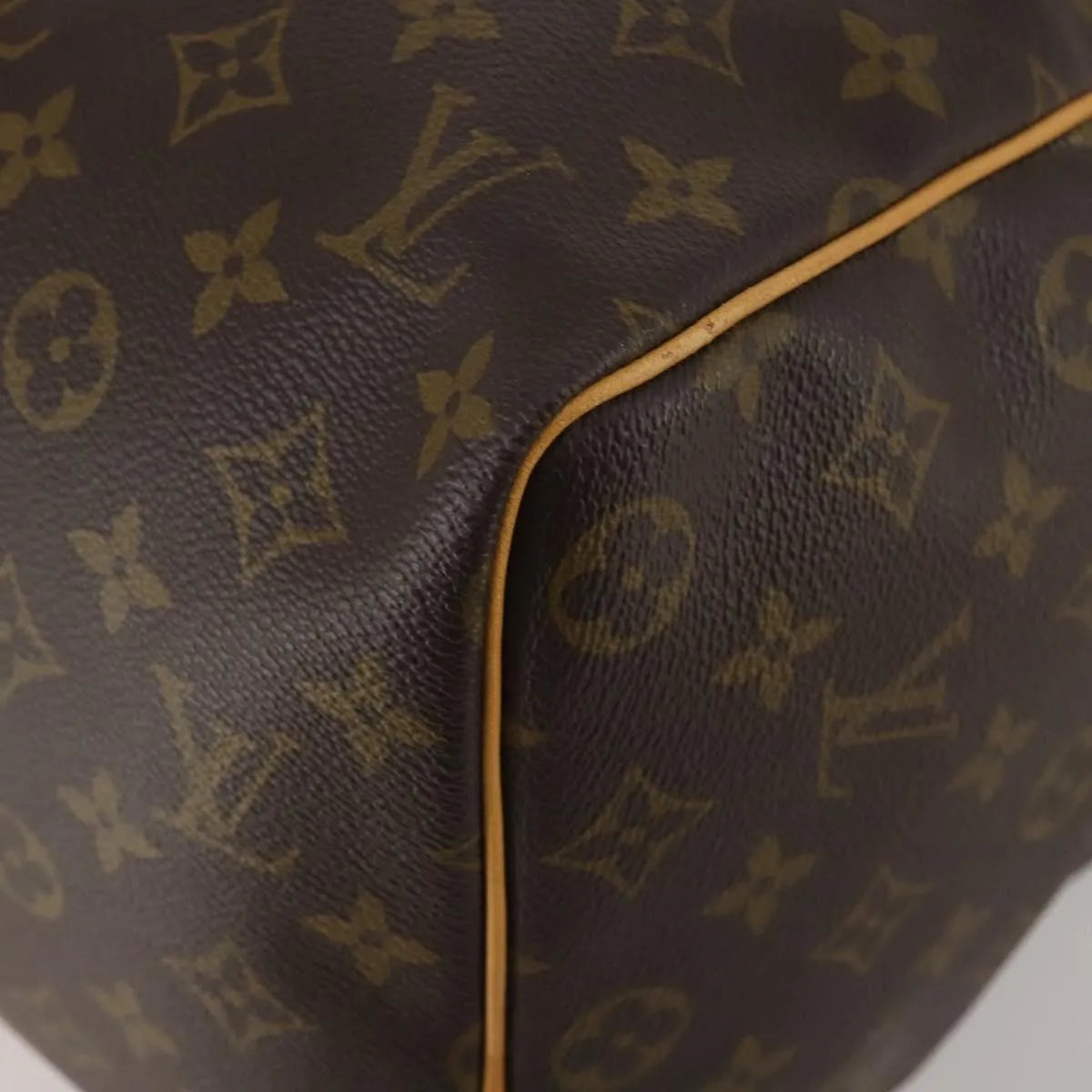 Louis Vuitton Keepall Monogram Canvas, Brown, Canvas, Travel Bag
