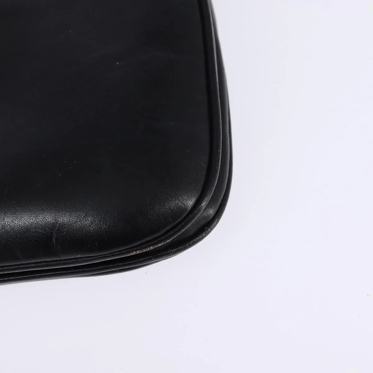 Celine Vintage Leather, Black, Leather, Shoulder Bag