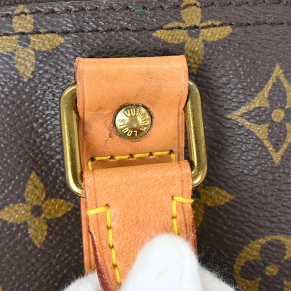 Louis Vuitton Keepall Monogram, Brown, Canvas, Travel Bag