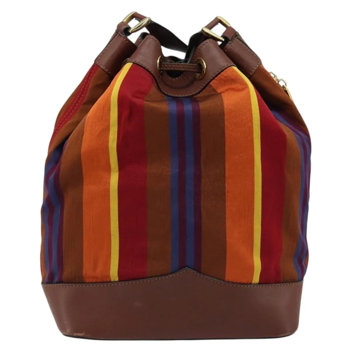 Celine Vintage Canvas, Multicolour, Canvas, Shoulder Bag
