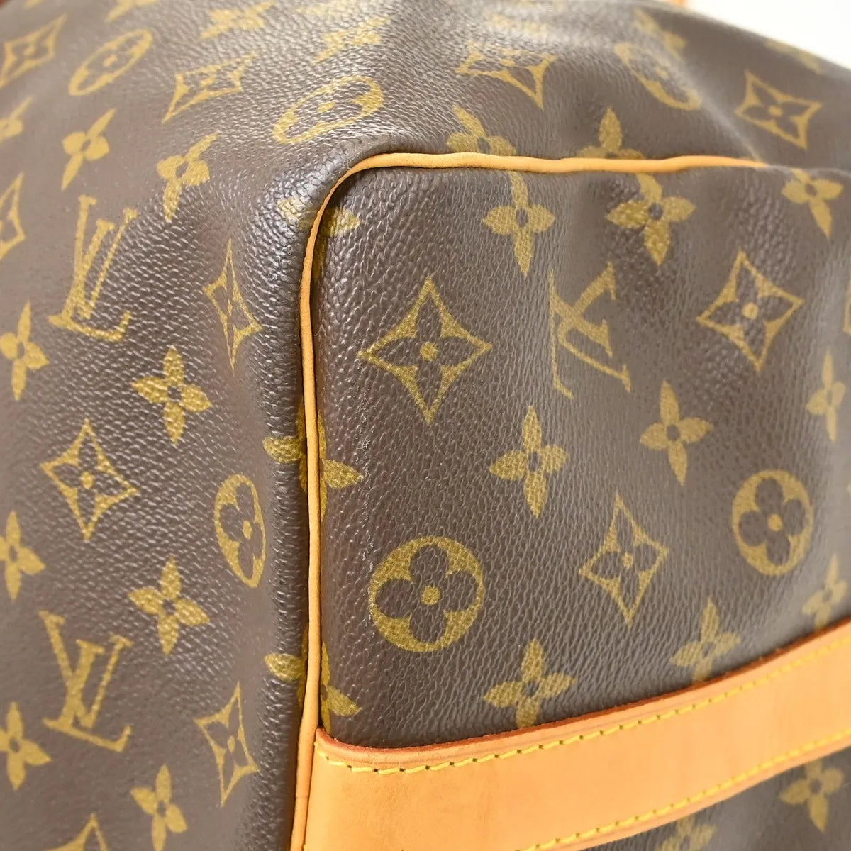 Louis Vuitton Keepall Bandouliere Monogram Canvas, Brown, Canvas, Travel Bag