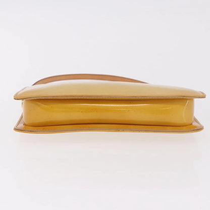 Louis Vuitton Lexington Pochette Patent Leather, Beige, Patent Leather, Clutch