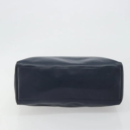 Christian Dior Vintage Leather, Navy, Leather, Handbag