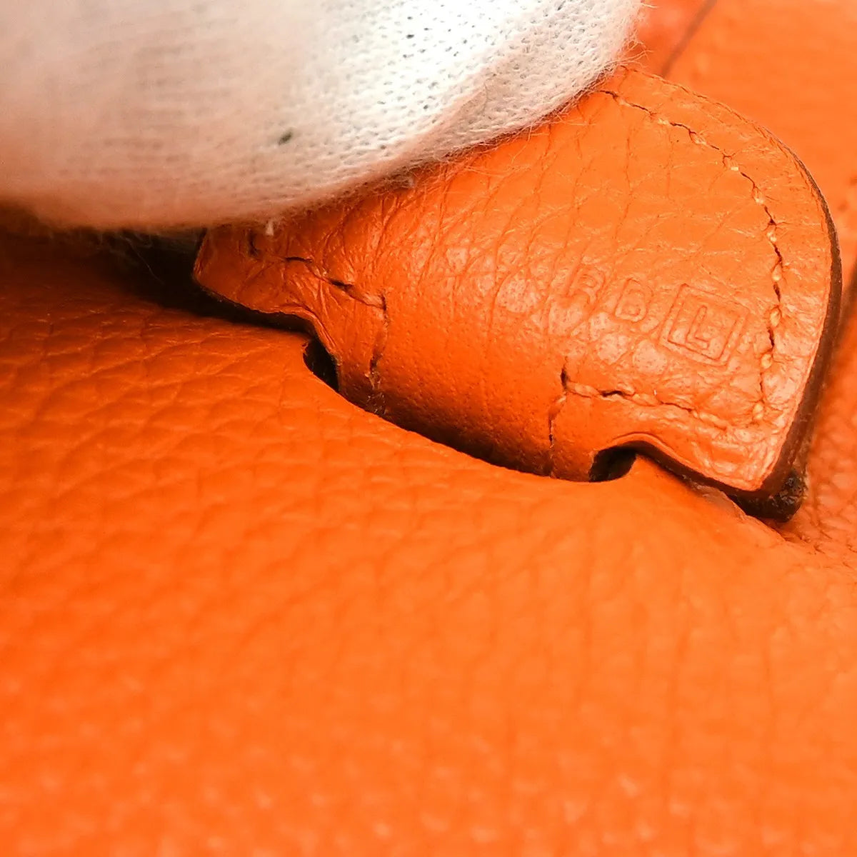 Hermes Evelyne Bag Gen III Clemence, Orange, Leather, Shoulder Bag
