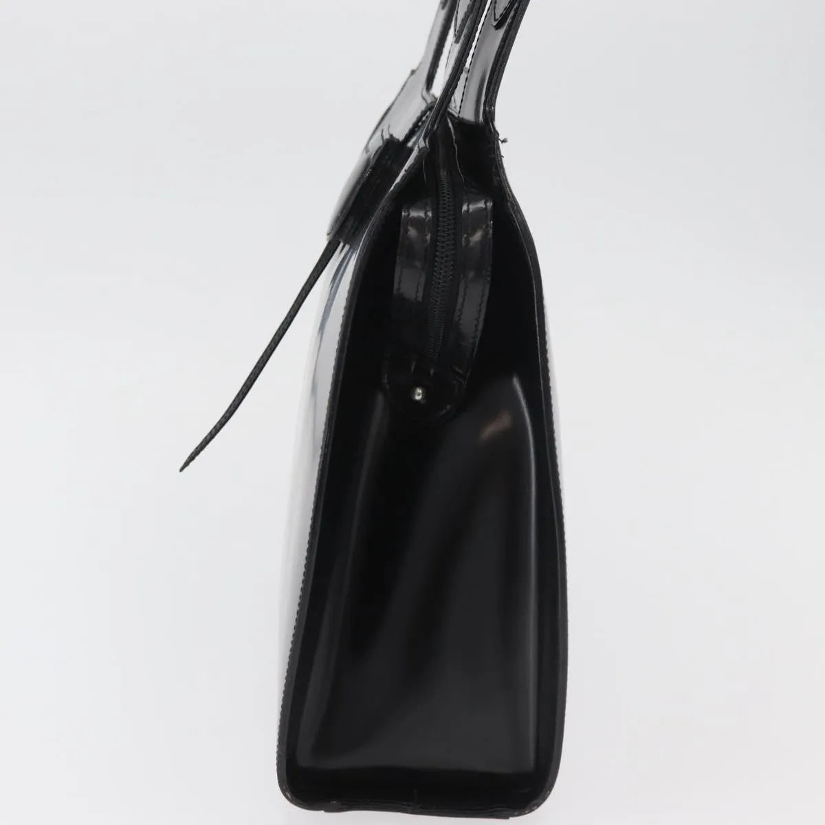 Salvatore Ferragamo Gancini Tote Patent leather, Black, Patent Leather, Tote Bag