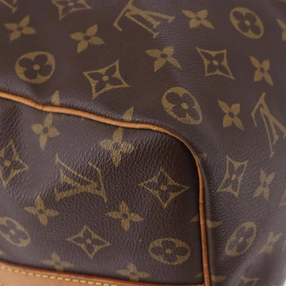 Louis Vuitton Keepall Bandoulière Monogram, Brown, Canvas, Travel Bag