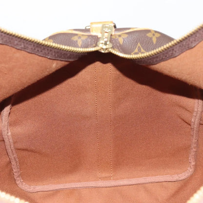 Louis Vuitton Keepall Bandoulière Monogram, Brown, Canvas, Travel Bag