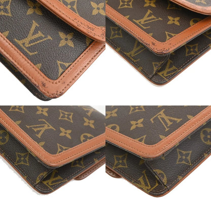 Louis Vuitton Dame Pochette Monogram Canvas, Brown, Canvas, Clutch
