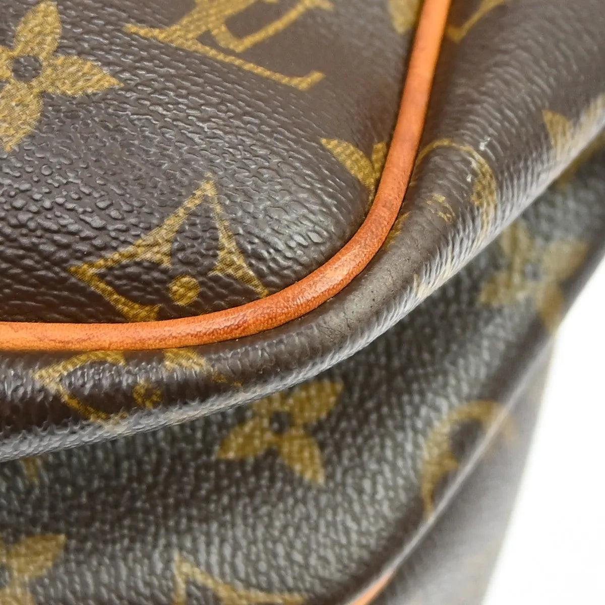 Louis Vuitton Reporter Monogram Canvas, Brown, Canvas, Shoulder Bag