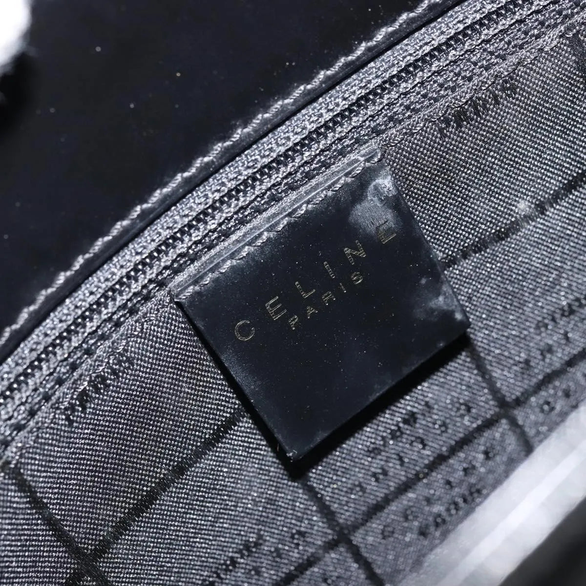 Celine Vintage Leather, Black, Leather, Shoulder Bag