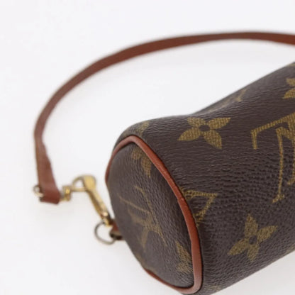 Louis Vuitton Papillon Pochette Monogram Canvas, Brown, Canvas, Clutch