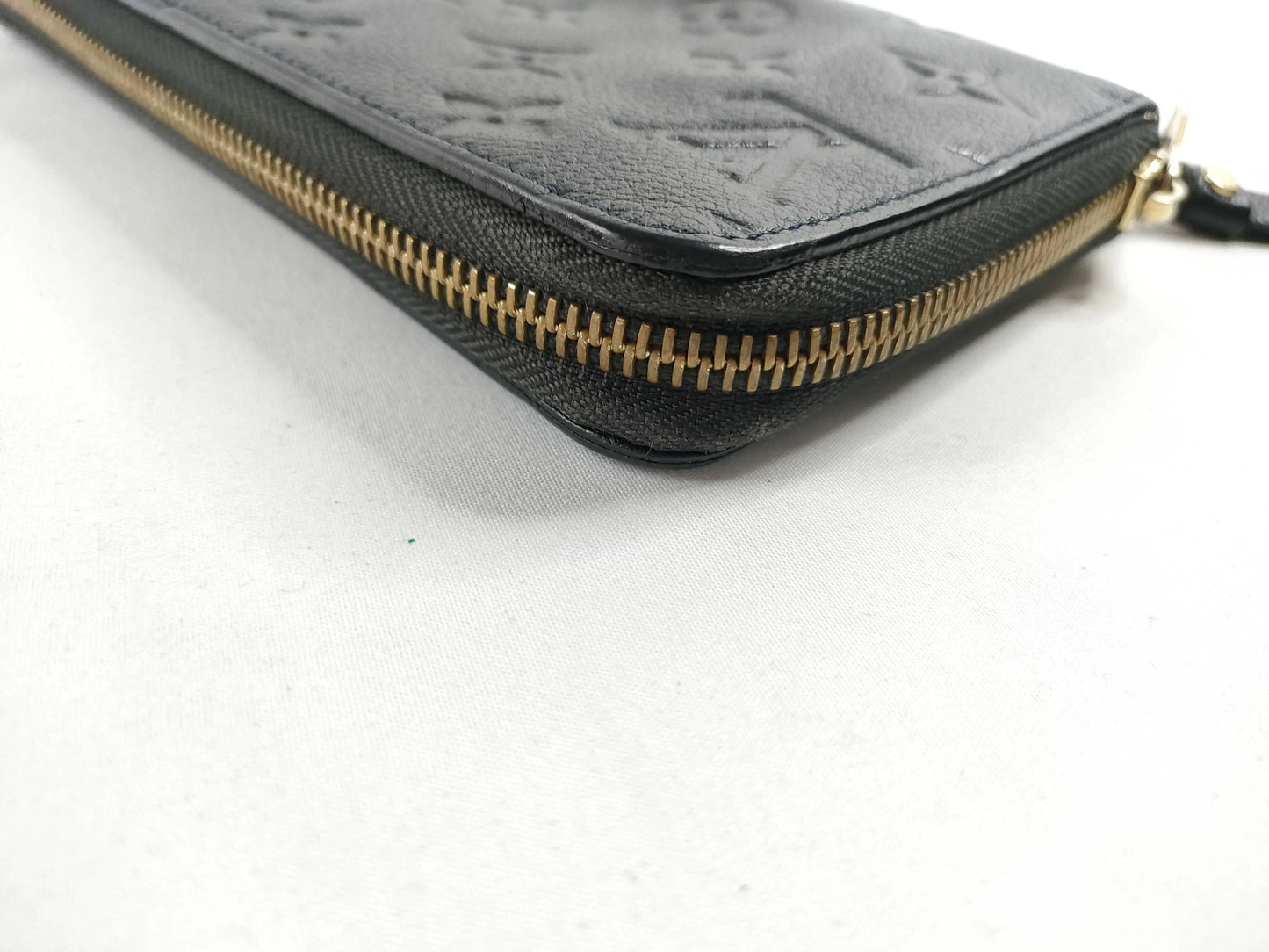Louis Vuitton Clemence Monogram Empreinte Leather, Brown, Leather, Wallet