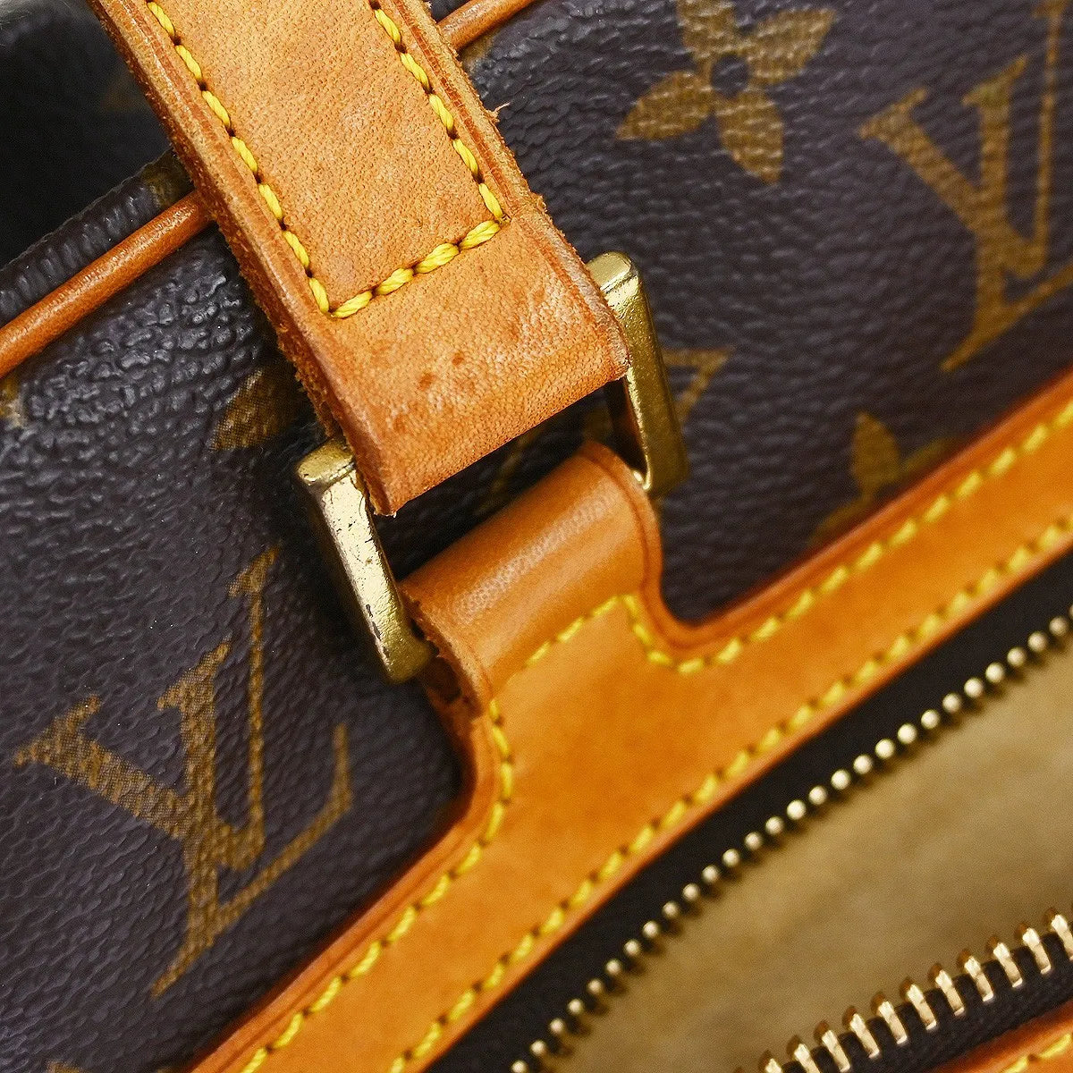 Louis Vuitton Vivacite Monogram Canvas, Brown, Canvas, Shoulder Bag