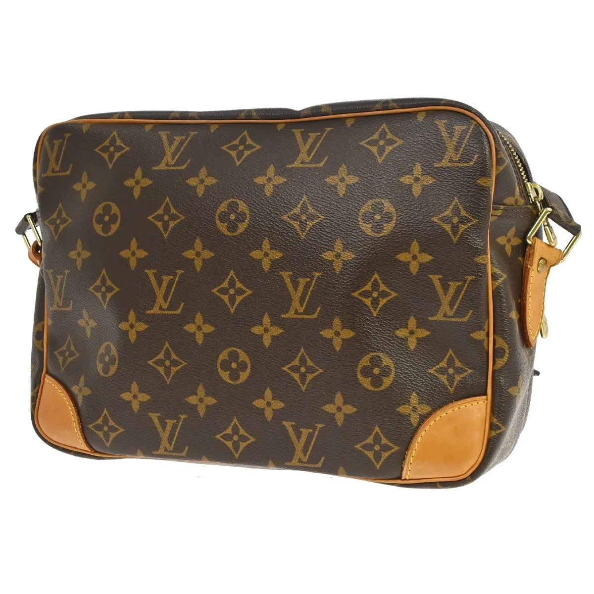 Louis Vuitton Nil Messenger Monogram Canvas, Brown, Canvas, Handbag