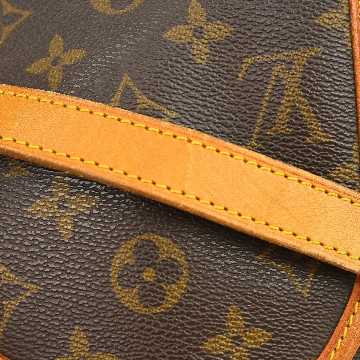 Louis Vuitton Saumur Monogram, Brown, Canvas, Shoulder Bag