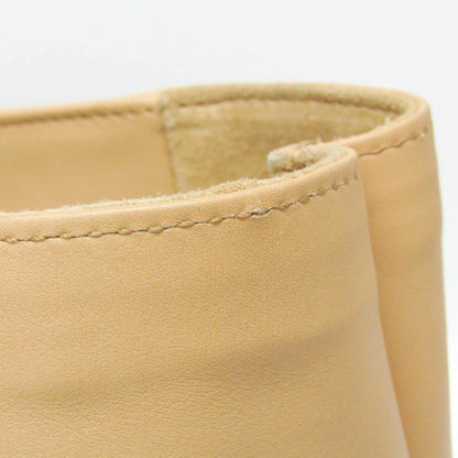 Saint Laurent Reversible East West Shopper Tote Leather, Beige, Leather, Tote Bag