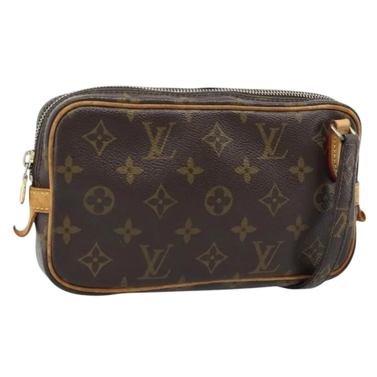 Louis Vuitton Pochette Marly Bandouliere Monogram Canvas, Brown, Canvas, Clutch