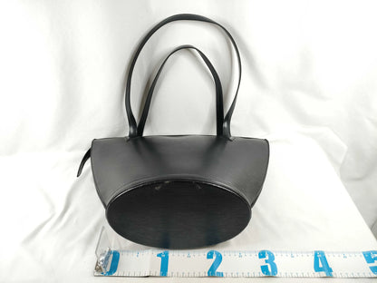 Louis Vuitton Saint Jacques Epi Leather, Black, Leather, Shoulder Bag