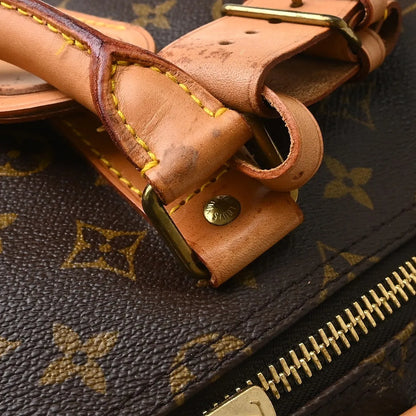 Louis Vuitton Keepall Monogram, Brown, Canvas, Travel Bag