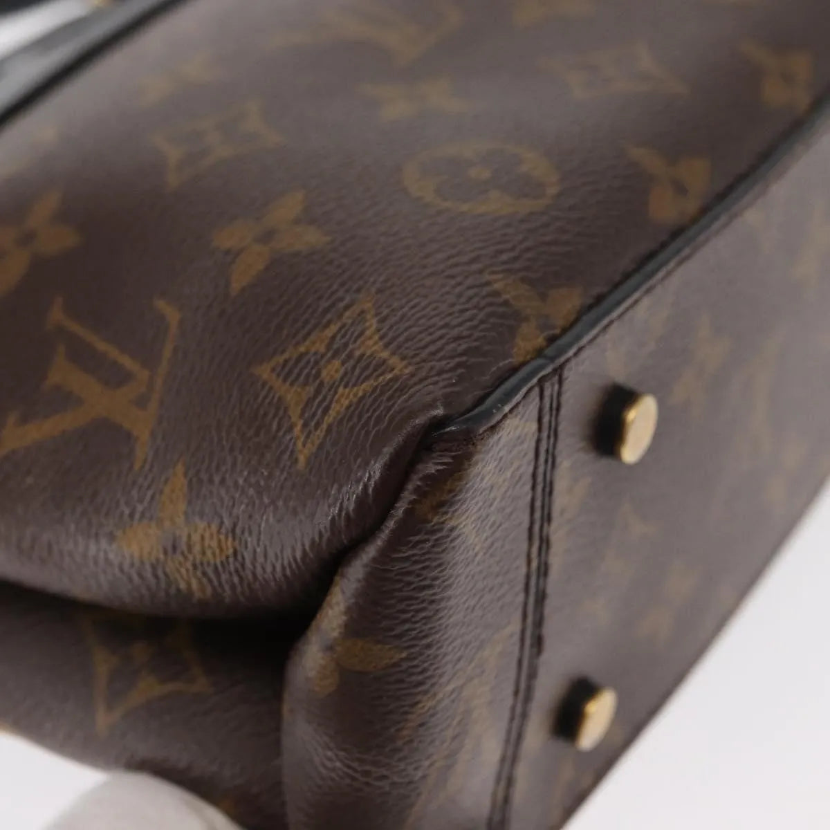 Louis Vuitton One Handle Flap Monogram Canvas and Leather, Brown, Canvas, Handbag