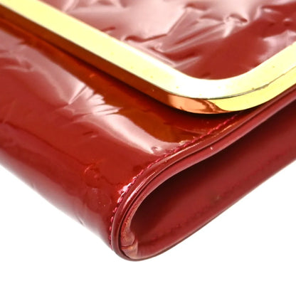 Louis Vuitton Rossmore Monogram Vernis, Red, Patent Leather, Shoulder Bag
